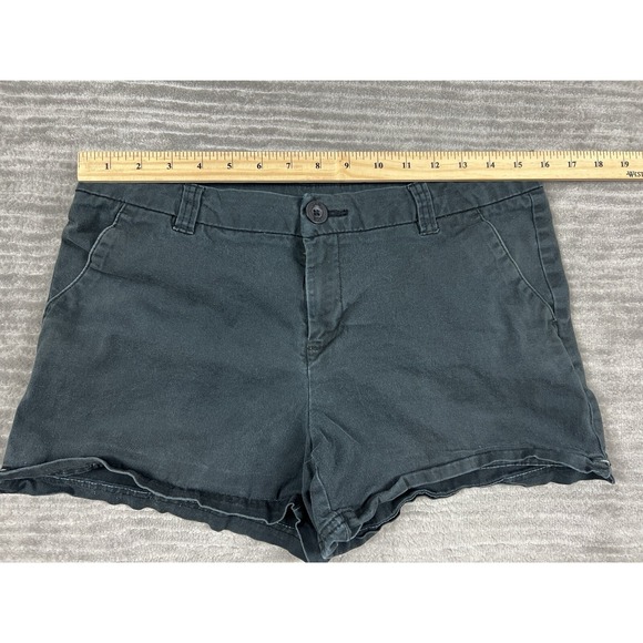 BCG Shorts‎ Womens 8 Black Chino Cotton Blend - Picture 4 of 12
